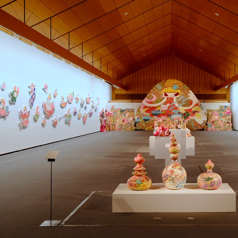 ロッカクアヤコ初の美術館個展が千葉県立美術館で開幕。「魔法の手」が