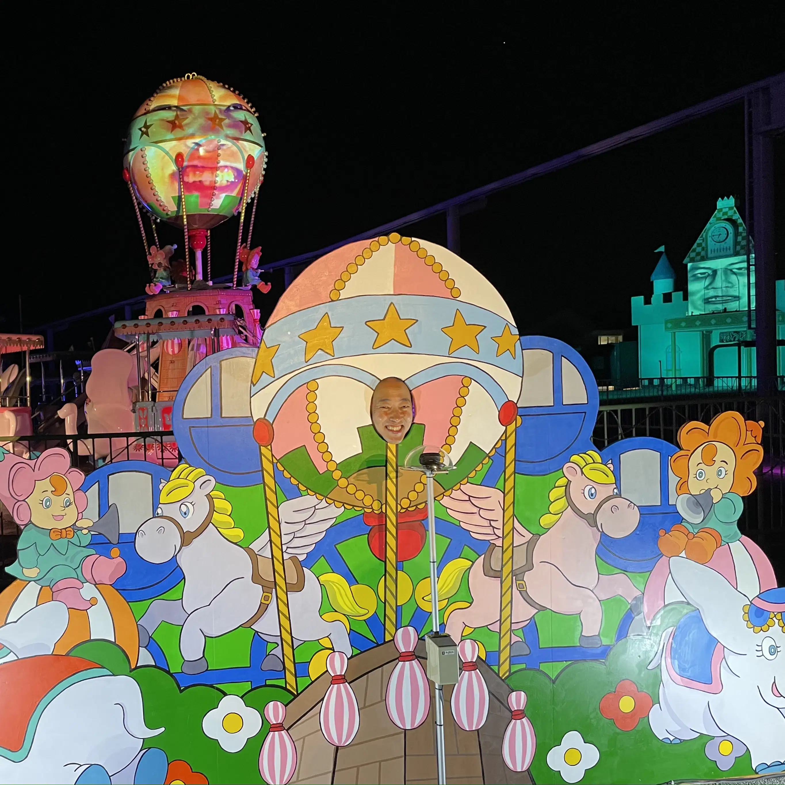 夜の遊園地をメディア アートで彩る 山口県宇部市の Tokiwa ファンタジア が目指すものとは 美術手帖 夜の遊園地をメディア アートで彩る 山口県宇部市の Tokiwa ファンタジア が目指すものとは 美術手帖