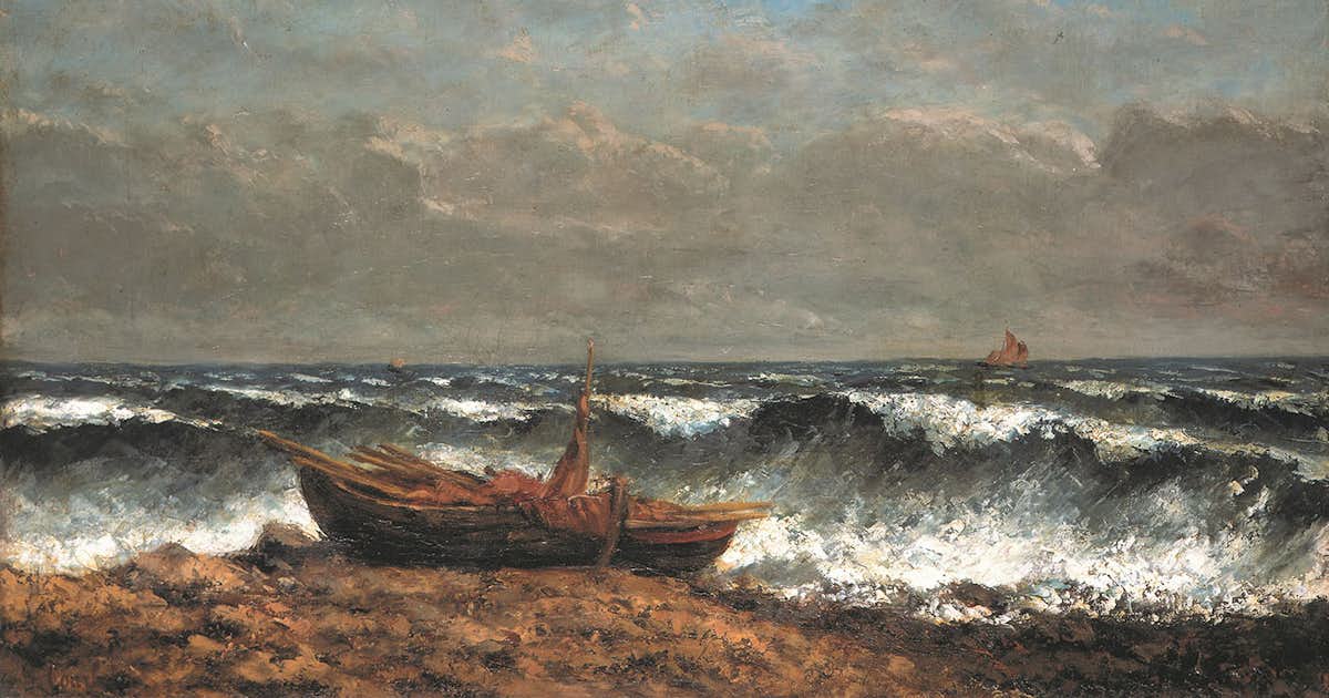 クールベの描く海がテーマの展覧会がパナソニック汐留美術館で開催。モネやブーダンらの同時代作品も|画像ギャラリー 1 / 7|美術手帖