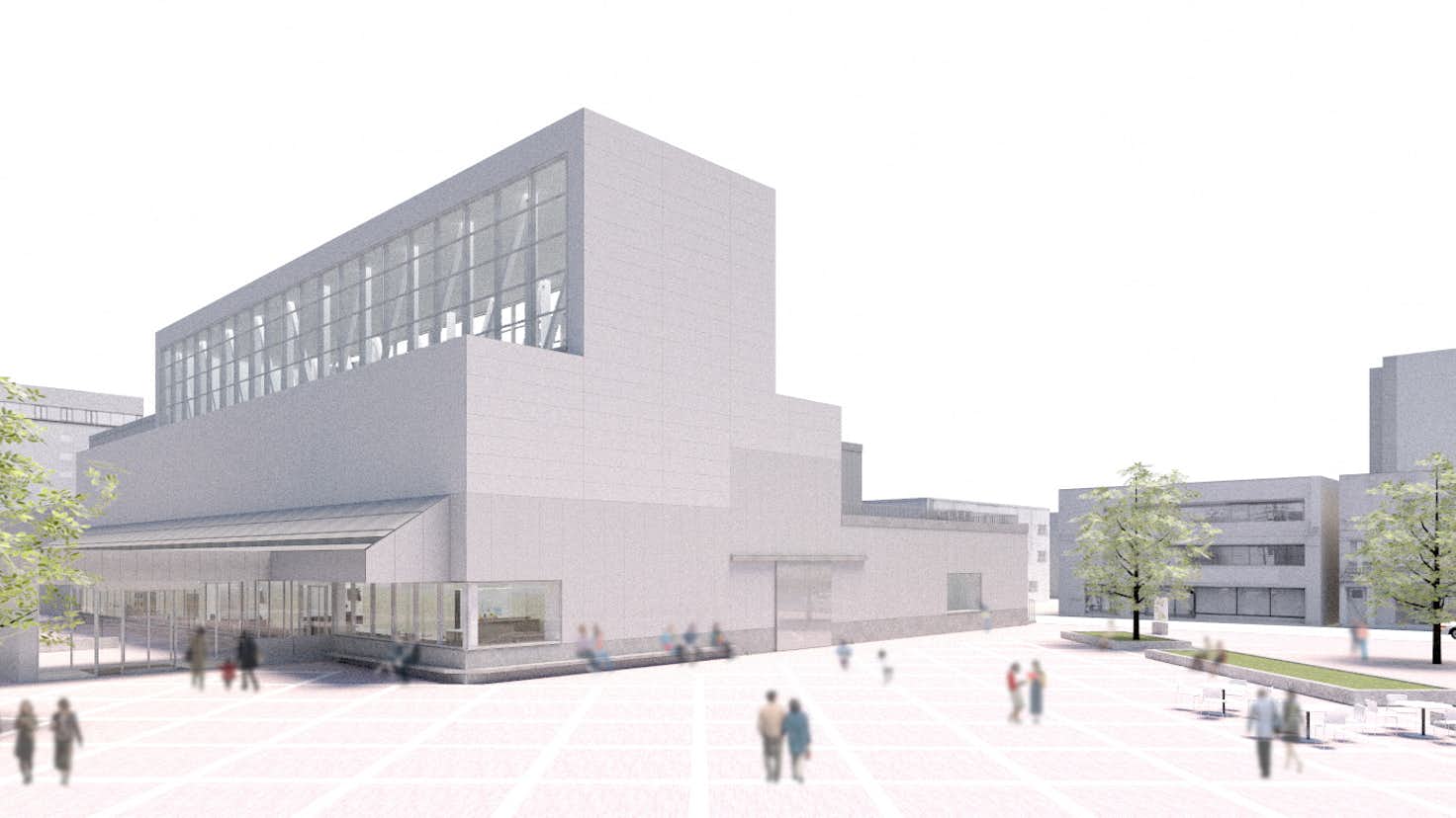 全面建て替えの八戸市美術館 11月に開館へ 新館長には建築家 佐藤慎也が就任 美術手帖