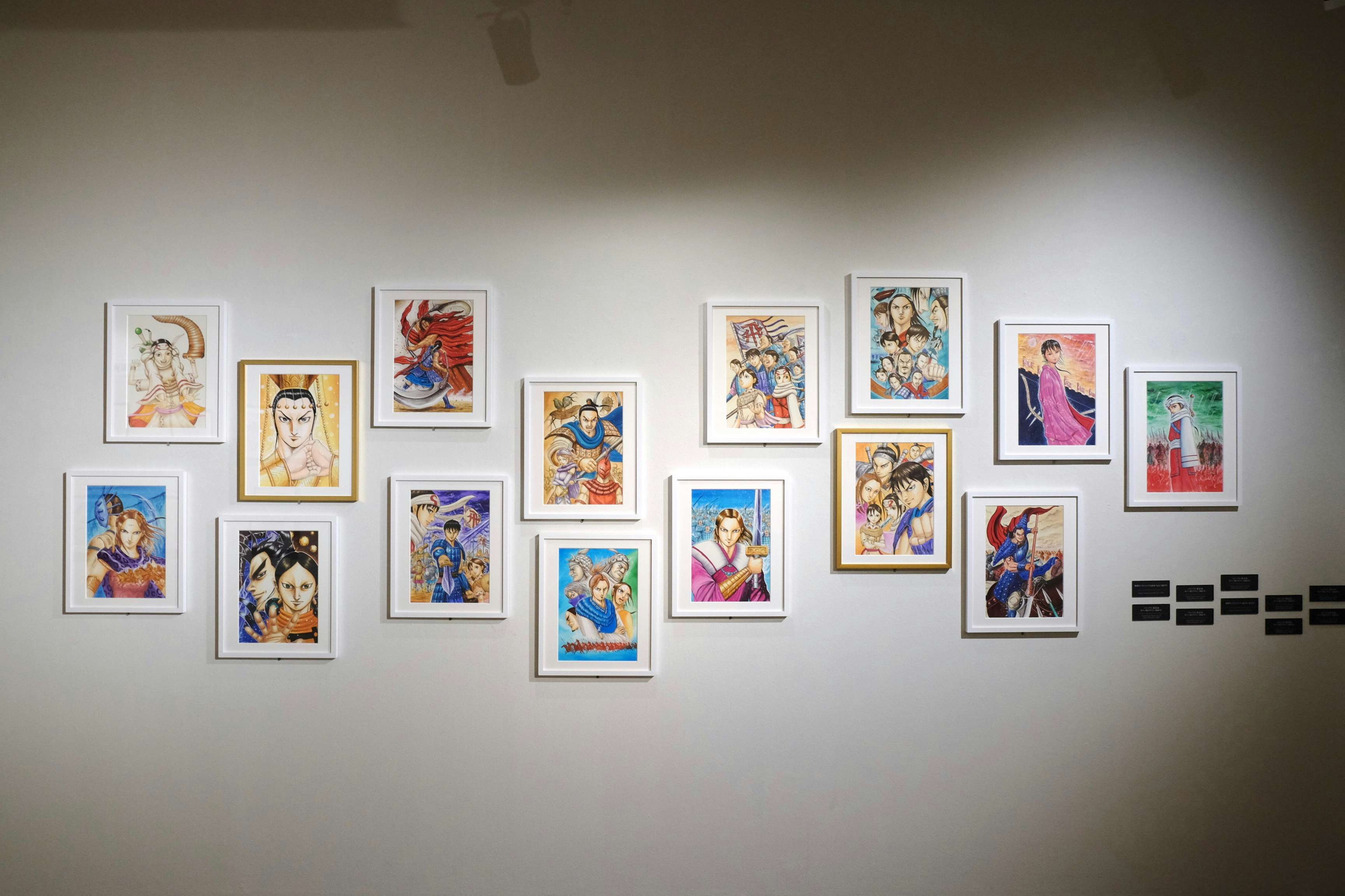 キングダム展 -信-」が上野の森美術館で開幕。マンガの原画でたどる