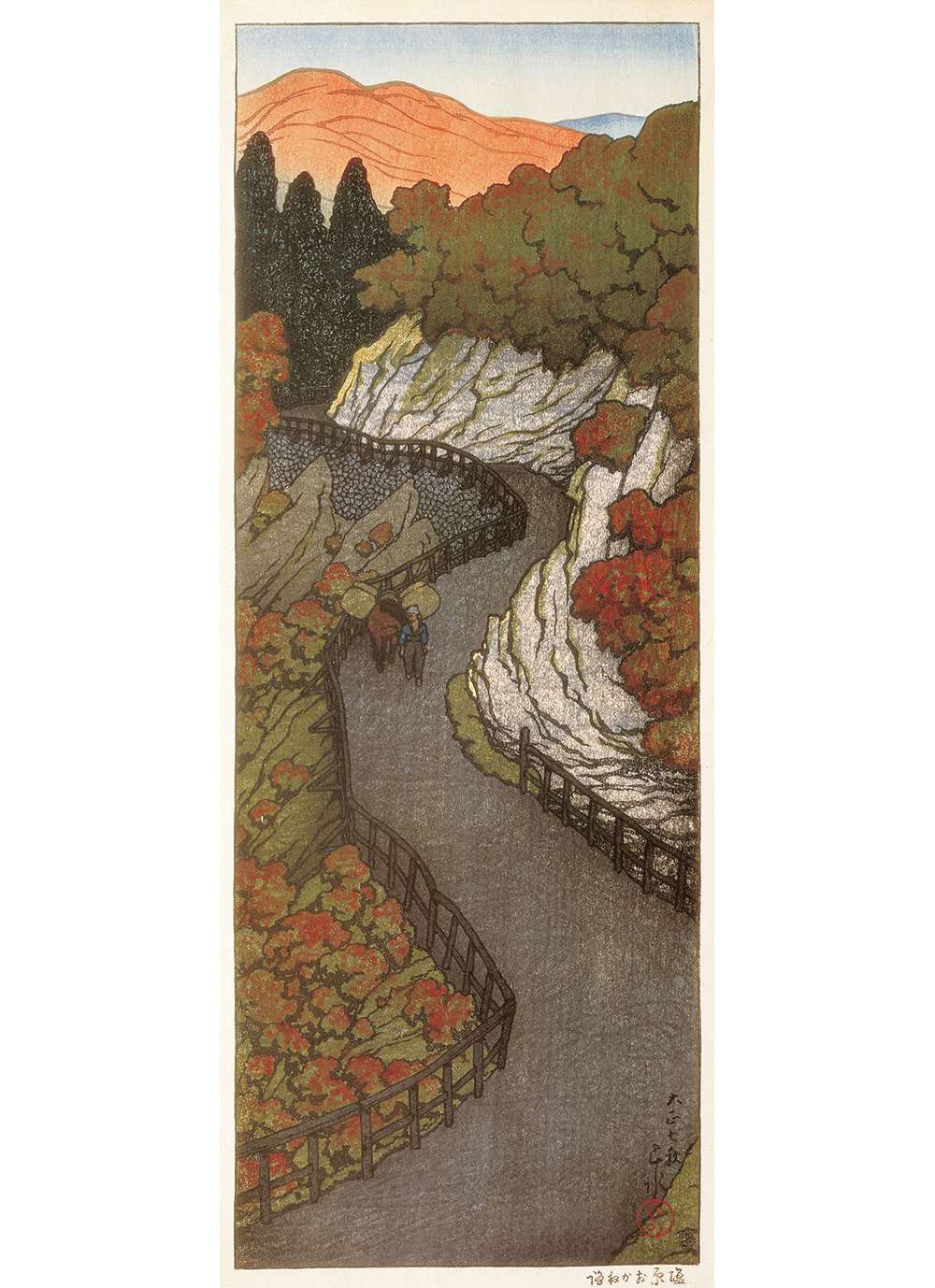 「旅情詩人」川瀬巴水の風景木版画約280点を展示。ＳＯＭＰＯ 