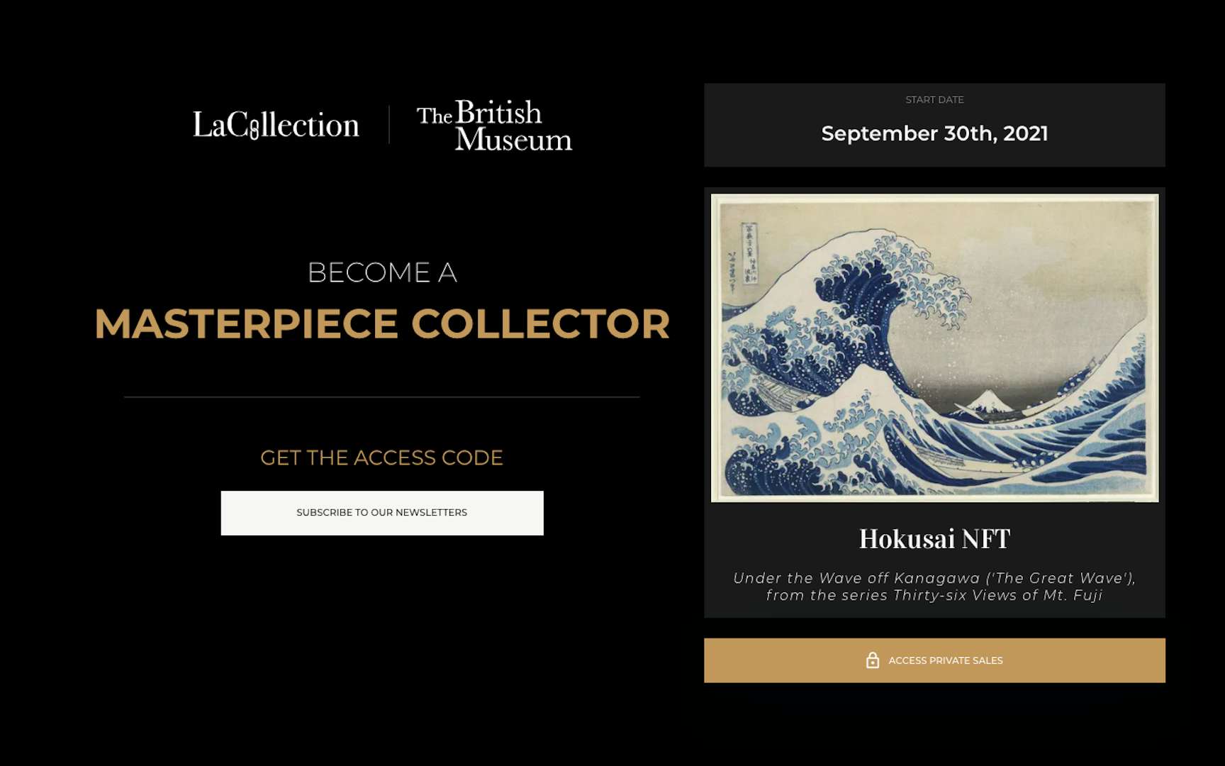 大英博物館がNFTの世界に参入。北斎作品のNFT200点以上を販売｜美術手帖
