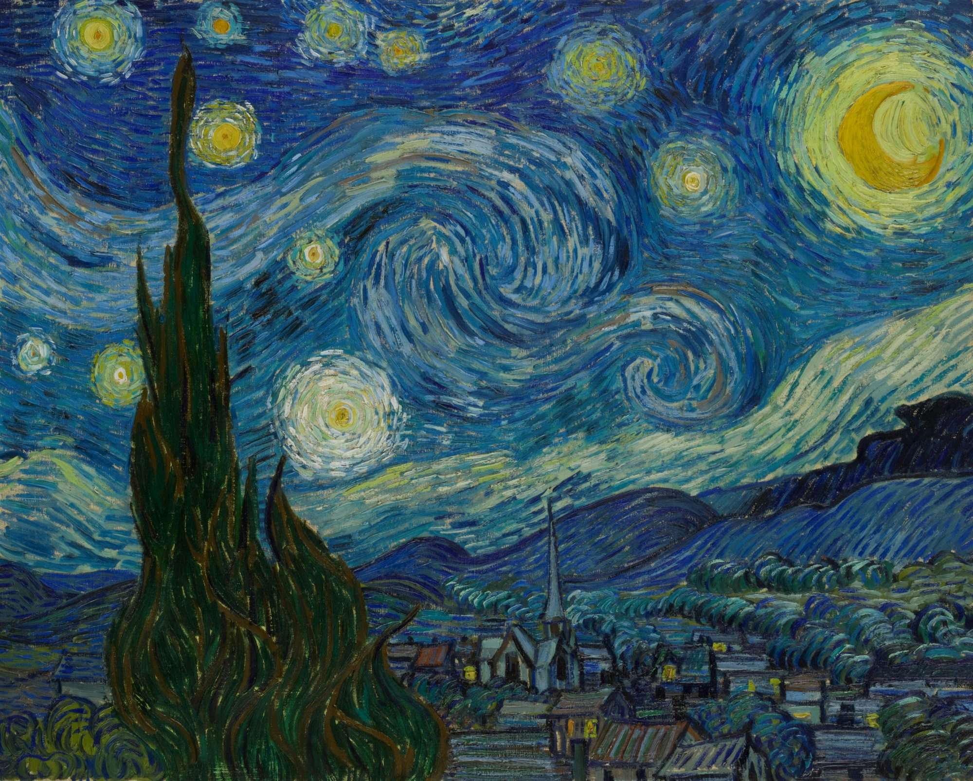 ゴッホの名作《星月夜》がレゴ®に。MoMAがコラボ｜美術手帖