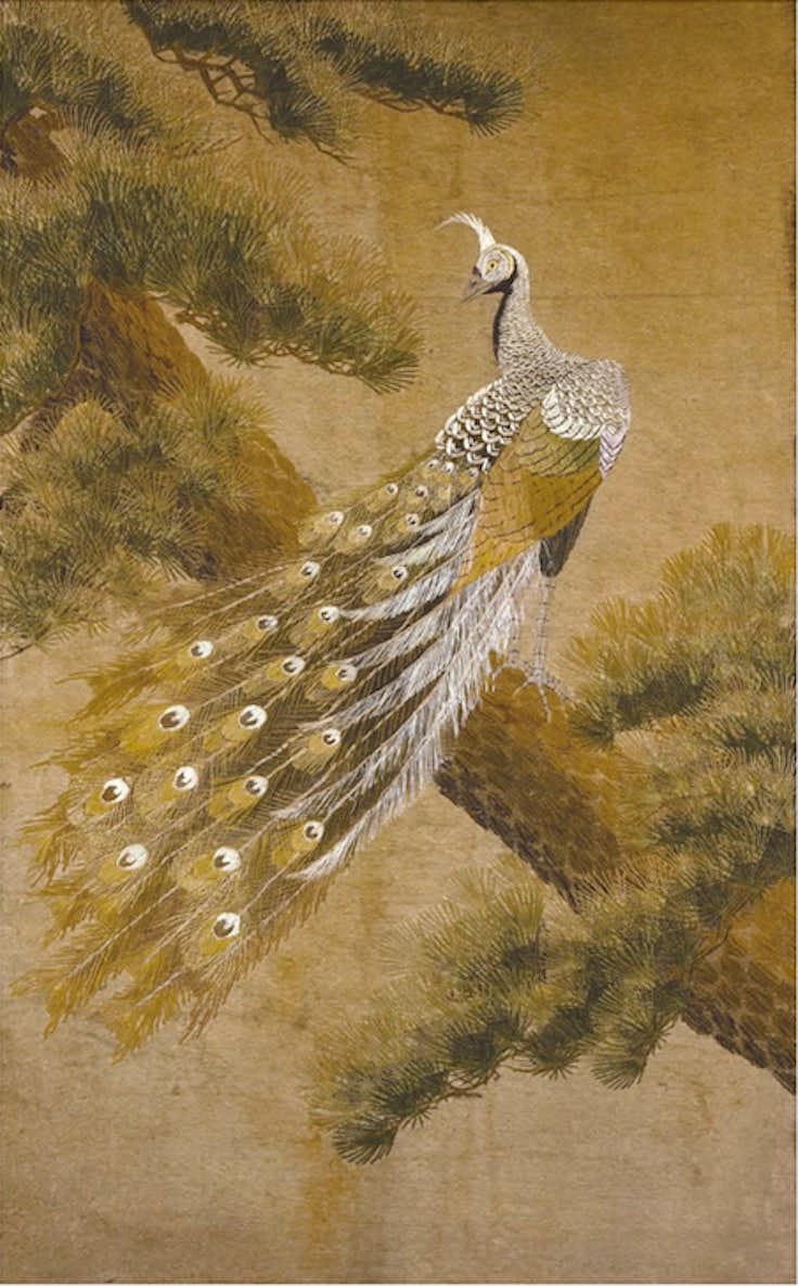 昭和レトロ 龍村美術織物 金孔雀図 刺繍画 壁掛け 絵画 アート 芸術 昭和レトロ 龍村美術織物 金孔雀図 刺繍画 壁掛け 絵画 アート 芸術