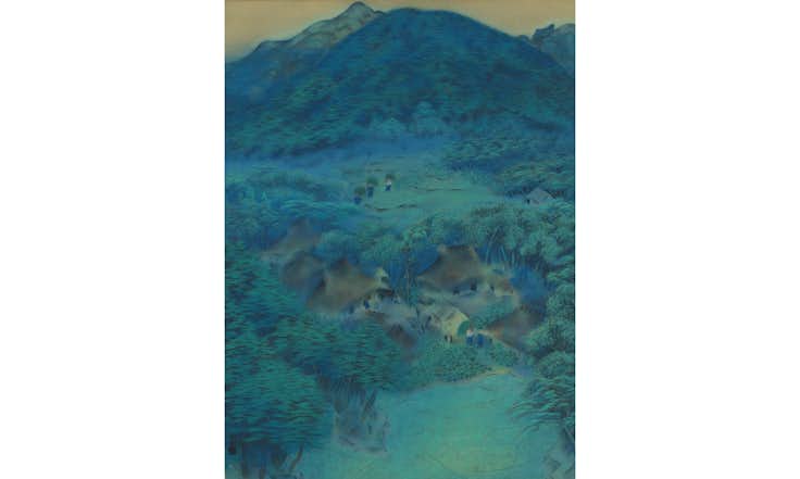 天才画家　速水御舟　作品集大作編　便利堂監修　画集NO  9     【菊花図】 天才画家 速水御舟 作品集大作編 便利堂監修 NO 【50 牡丹双華