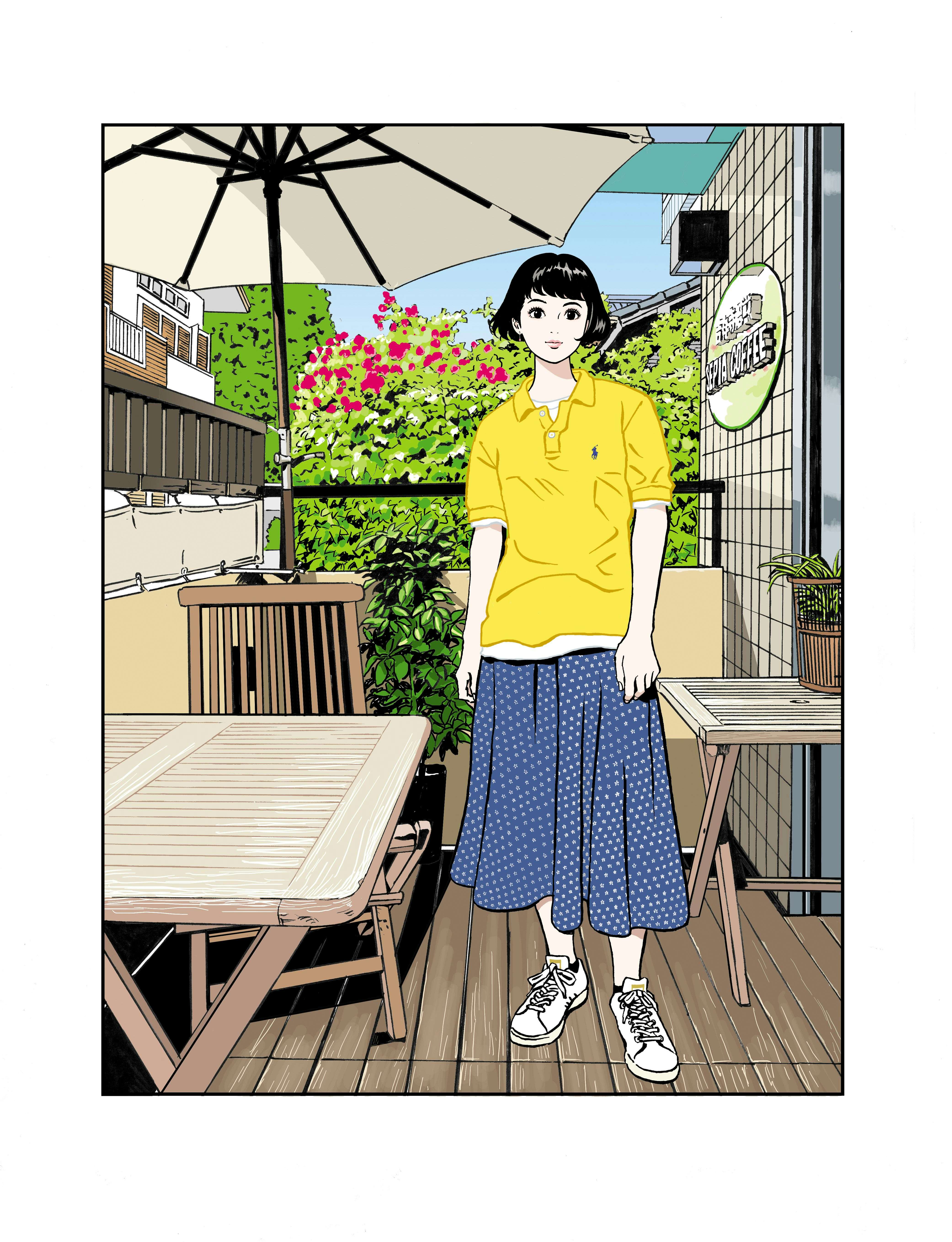 江口寿史のイラストレーション展「東京彼女」、東京ミッドタウン日比谷