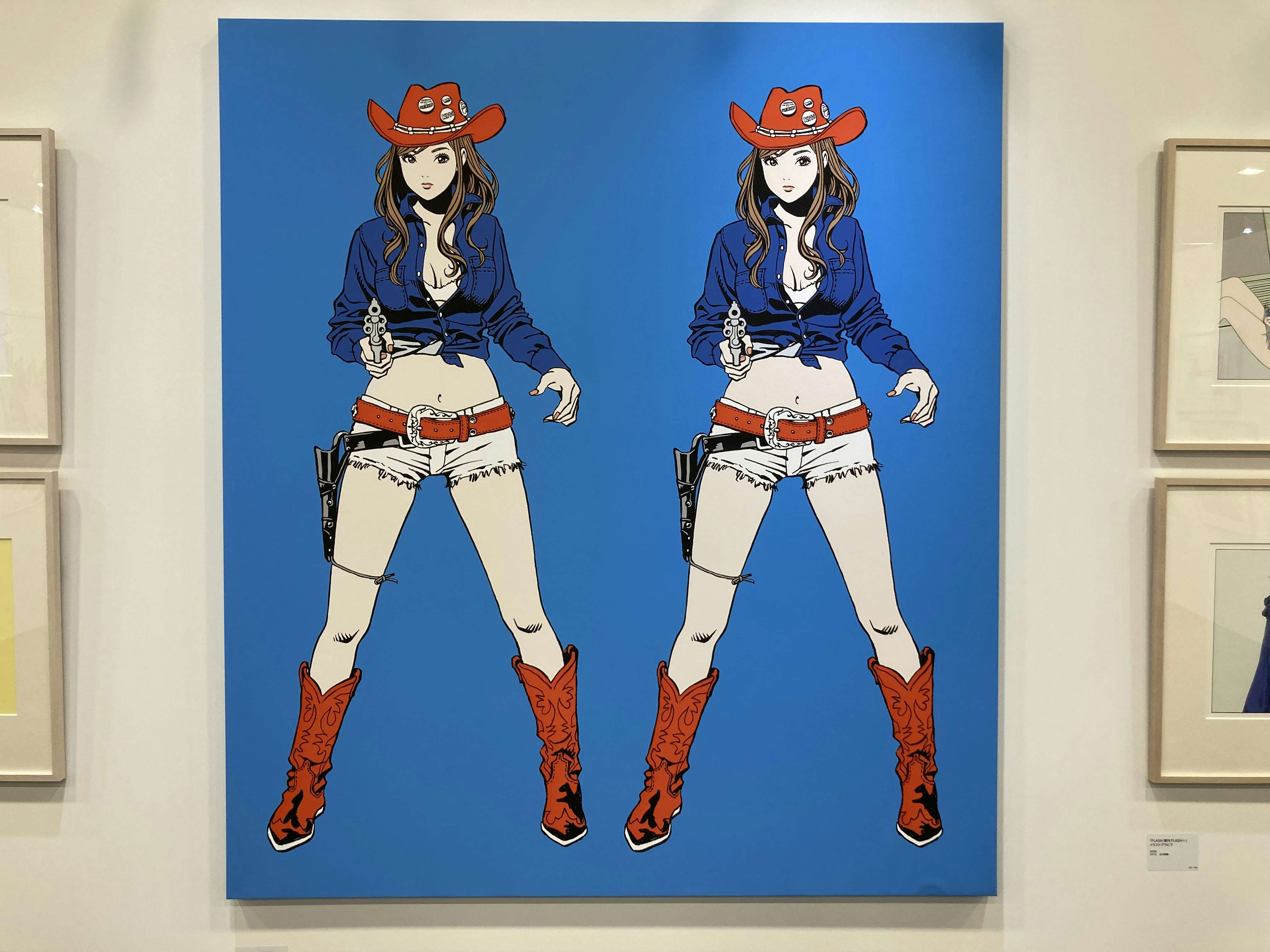 東京で見る江口寿史の「いま」。イラストレーション展「東京彼女」が東京ミッドタウン日比谷で開幕｜美術手帖