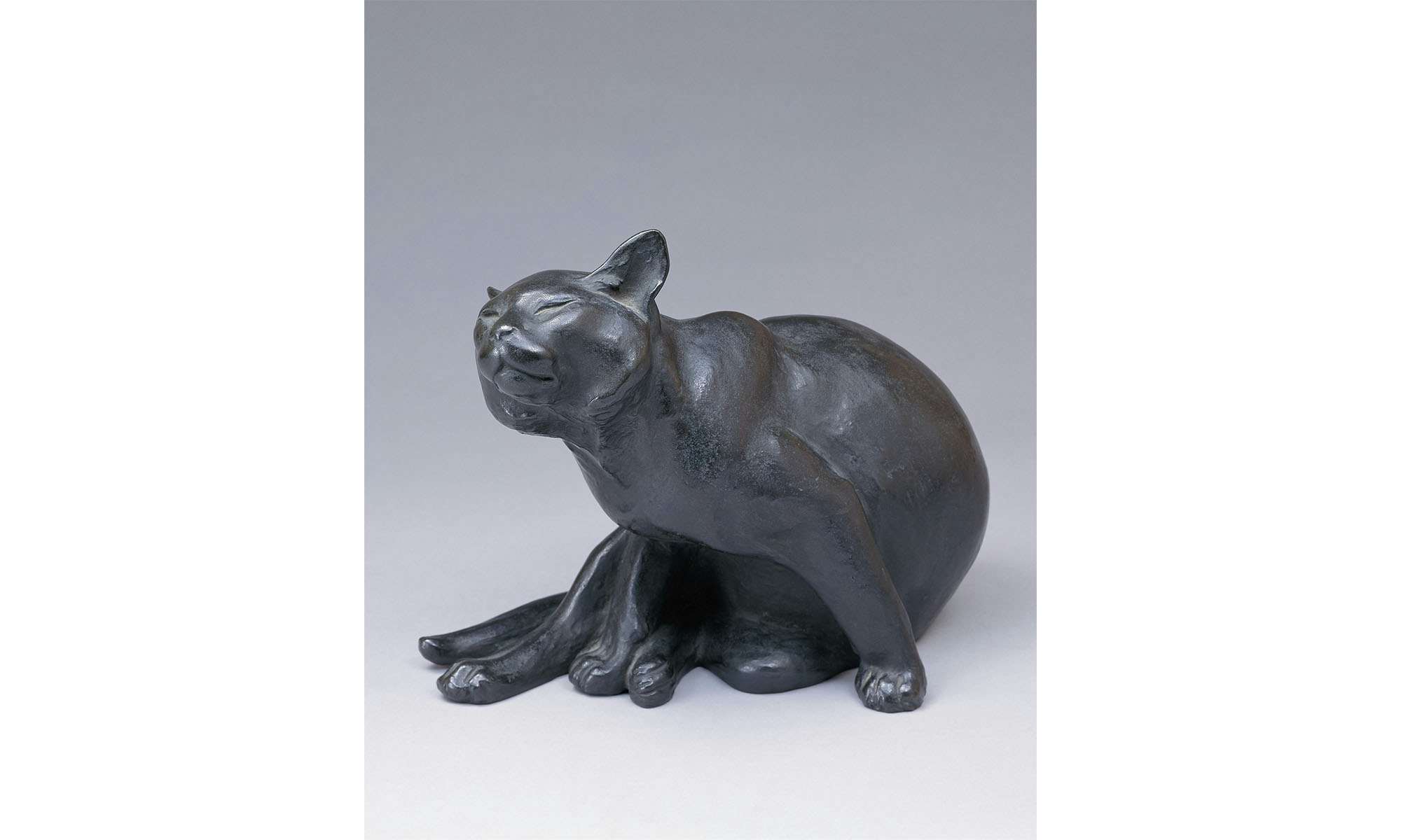 彫刻として残した猫との思い出を巡る。「朝倉文夫生誕140周年記念 猫と 