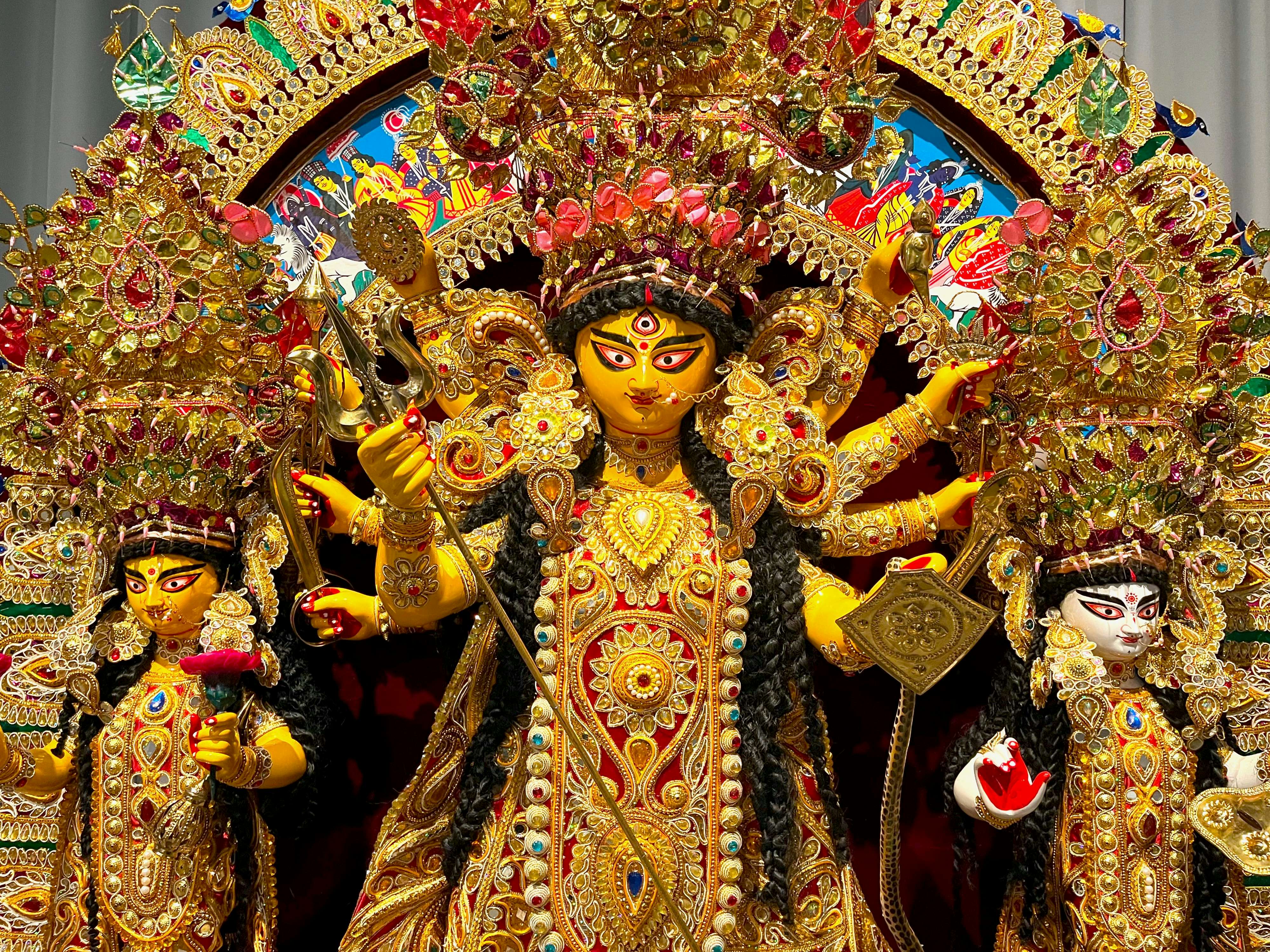 美品 クリシュナ 女神像 ヒンドゥー教 愛の神様 仏像 大放出セール - 彫刻・オブジェ