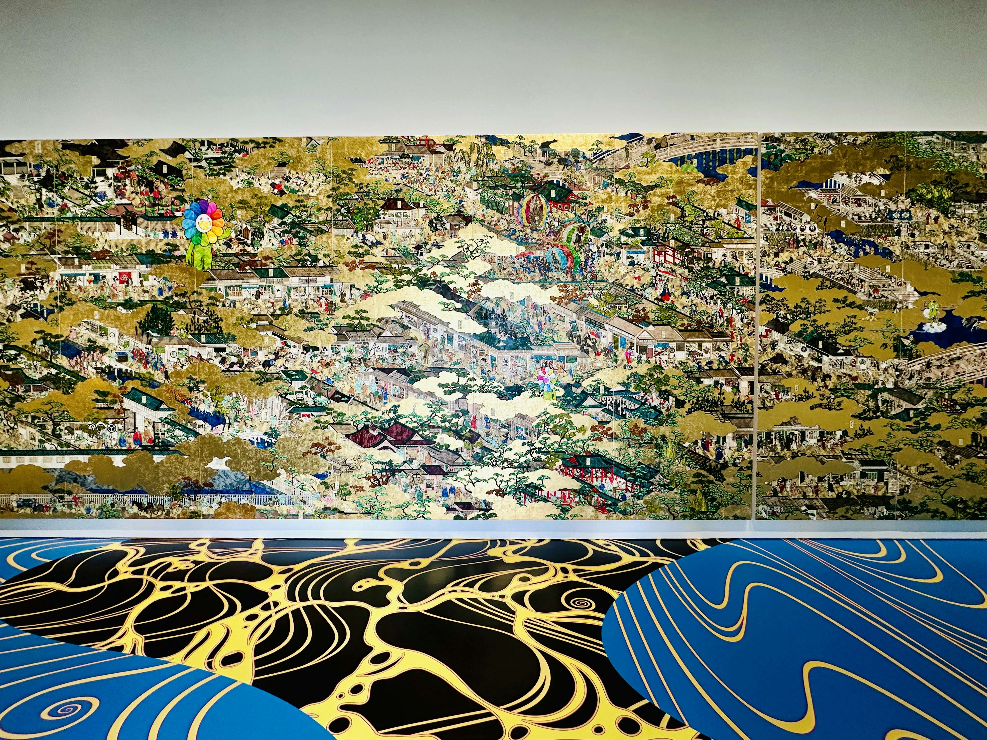 村上隆 もののけ 京都」開幕。《洛中洛外図屏風》など約160点の新作 