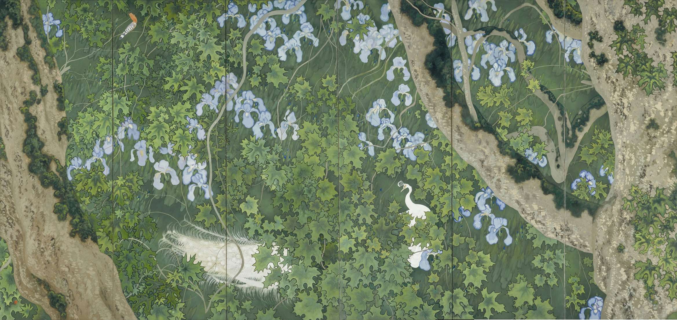 特別展「生誕140年記念 石崎光瑤」が京都文化博物館で開催。鮮やかな花鳥画が集結｜画像ギャラリー 4/5｜美術手帖