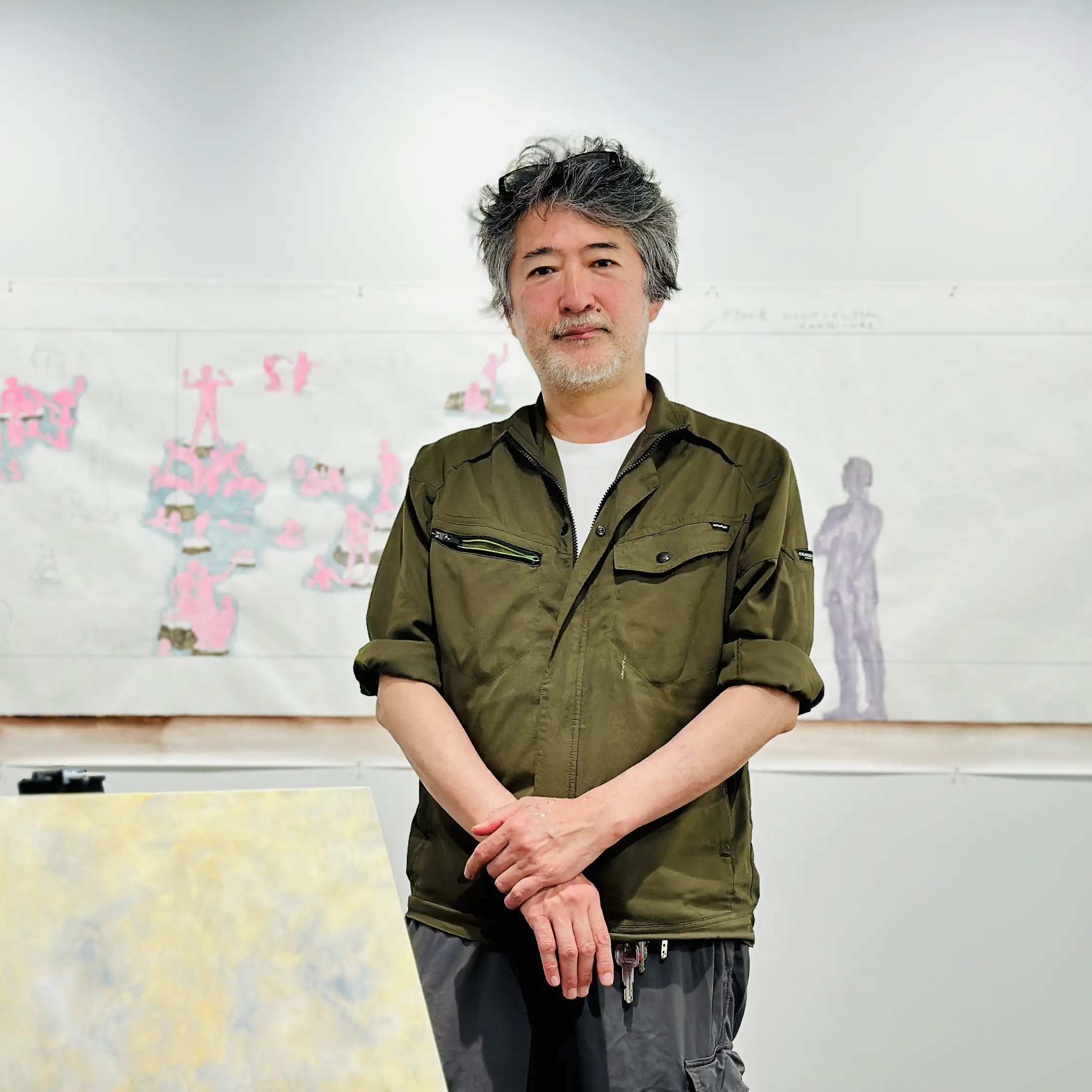 会田誠、大作《混浴図》への道。Gallery & Restaurant 舞台裏で個展|美術手帖