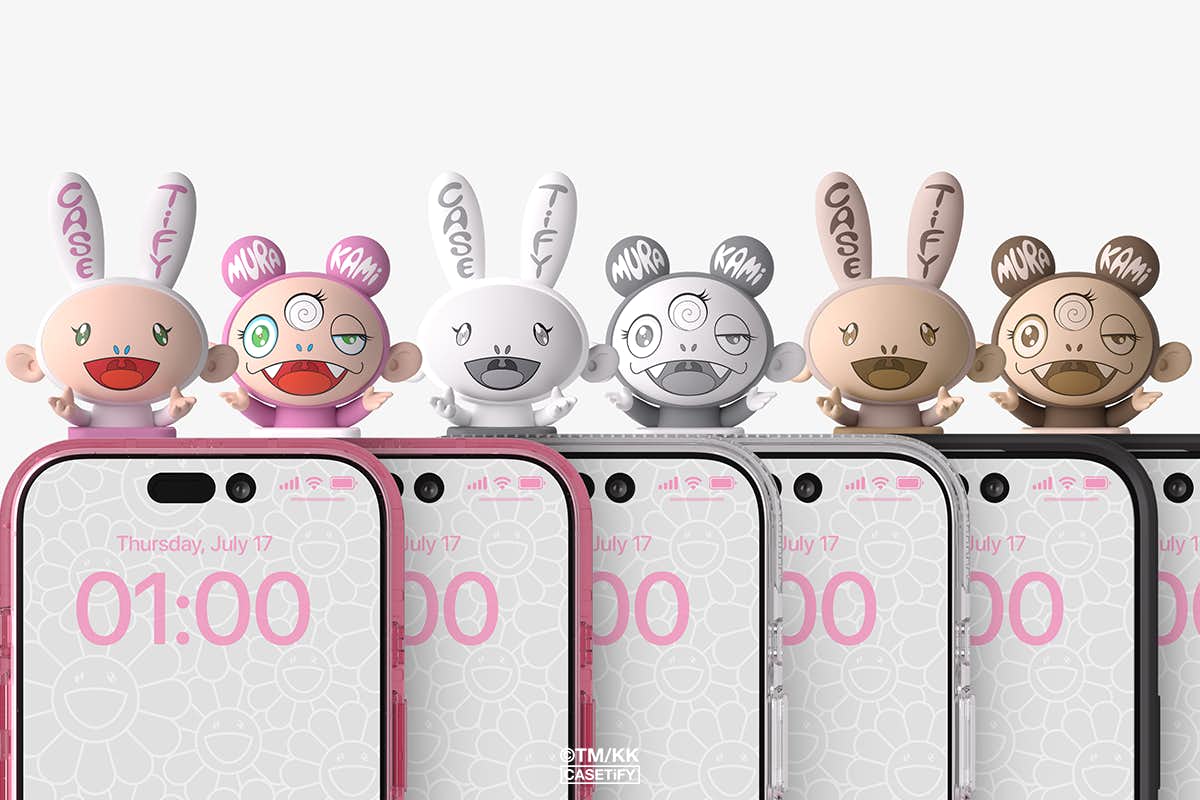 CASETiFY×村上隆KAIKAI KIKI パールスマホストラップ【新品】 CASETiFY×村上隆KAIKAI KIKI パールスマホストラップ【新品】