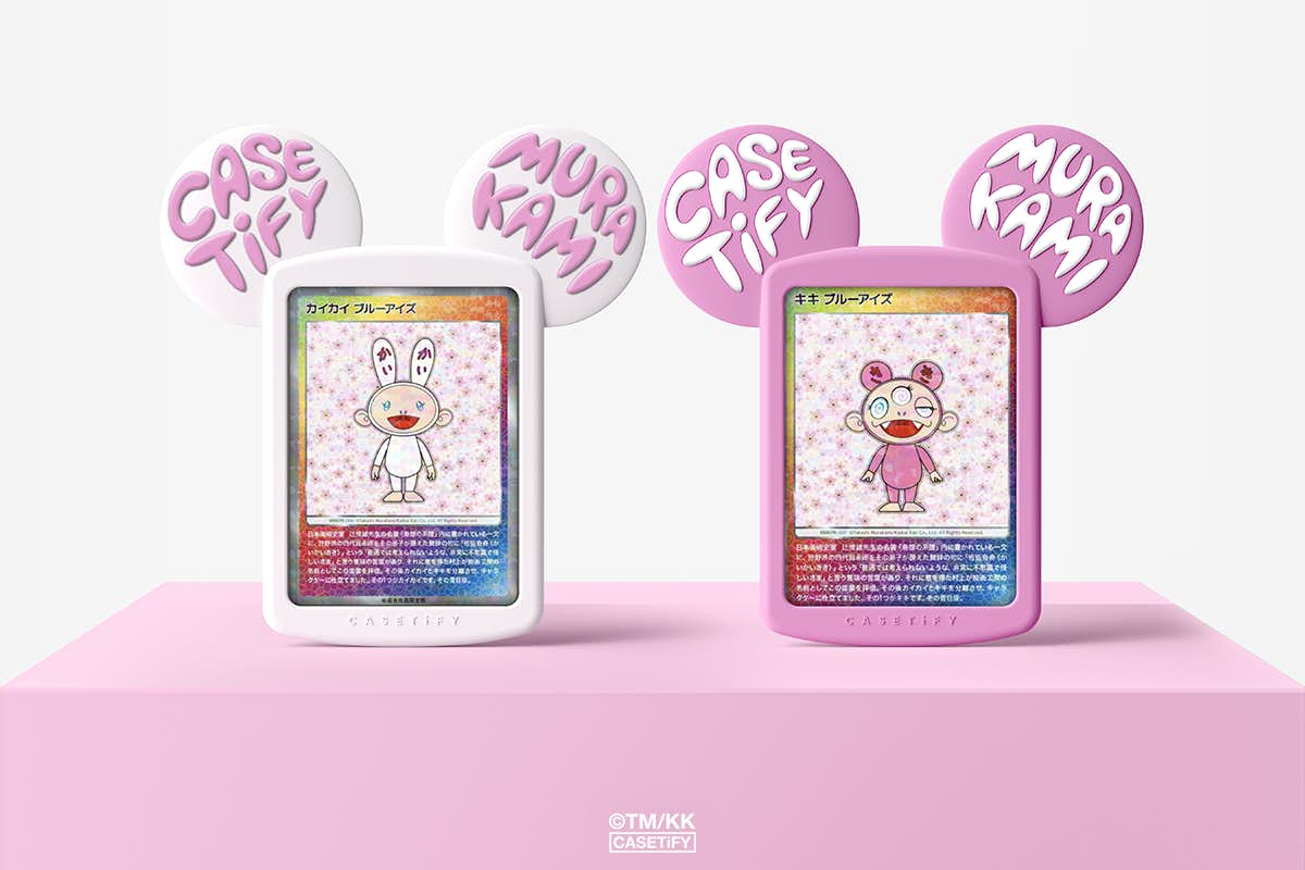 村上隆とCASETiFYのコラボ第2弾。「村上隆 x CASETiFY: KAIKAI AND 村上隆とCASETiFYのコラボ第2弾。「村上隆 x CASETiFY: KAIKAI AND