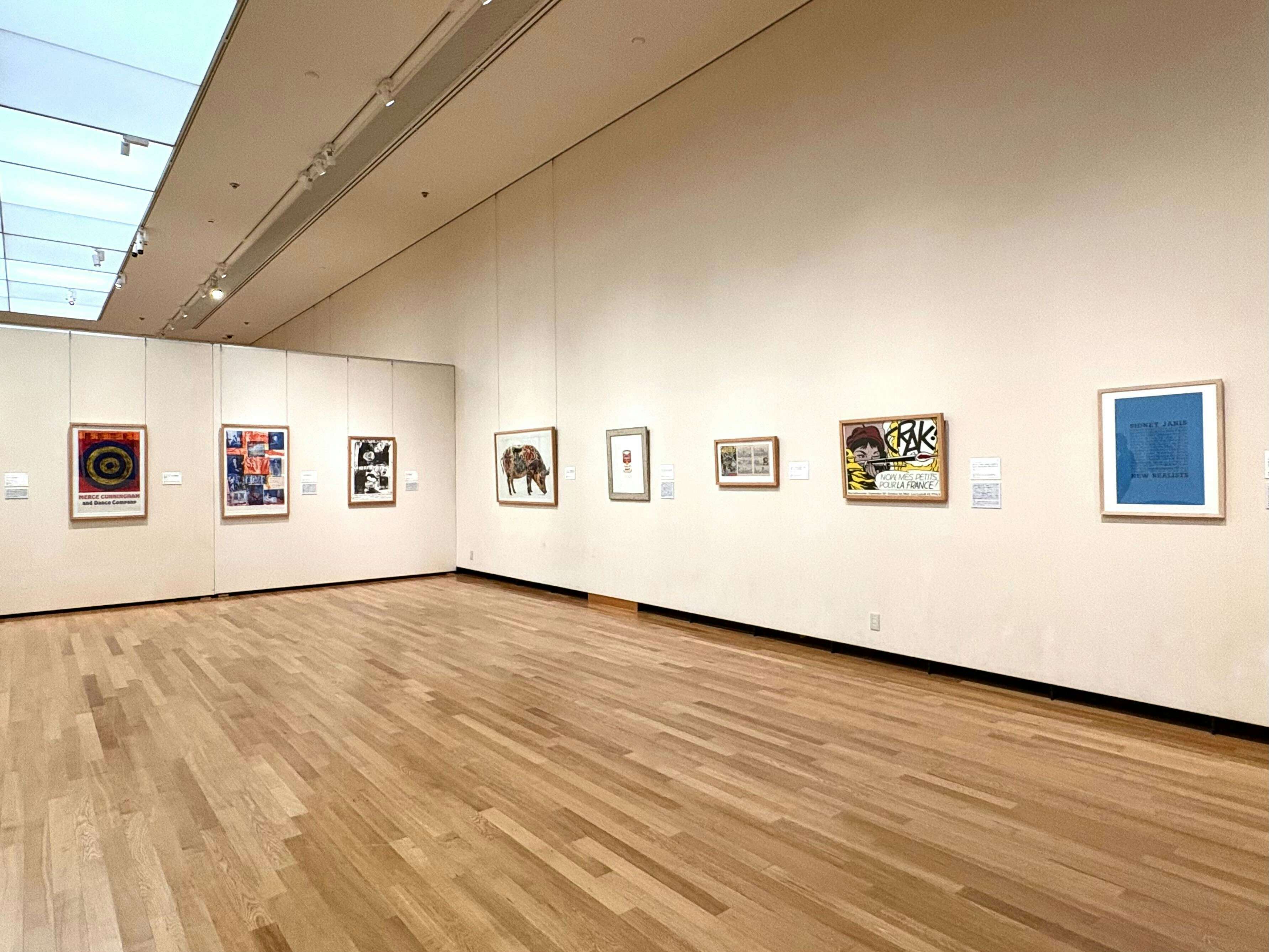 特別展「ポップ・アート 時代を変えた4⼈」（山梨県立美術館
