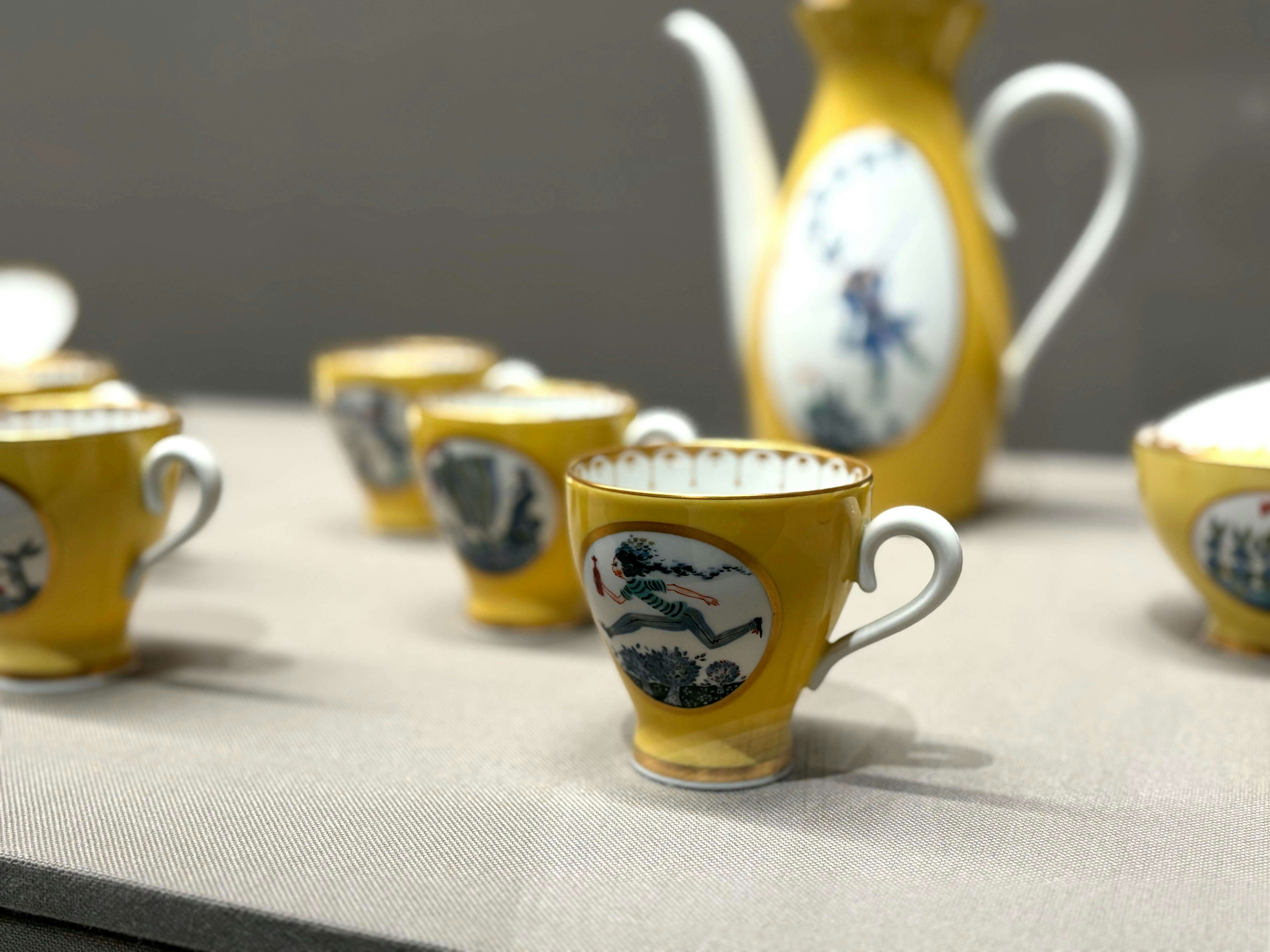 マイセン　陶板画　黄色いチューリップ　ヴェルナー マイセン 陶板画 黄色いチューリップ ヴェルナー