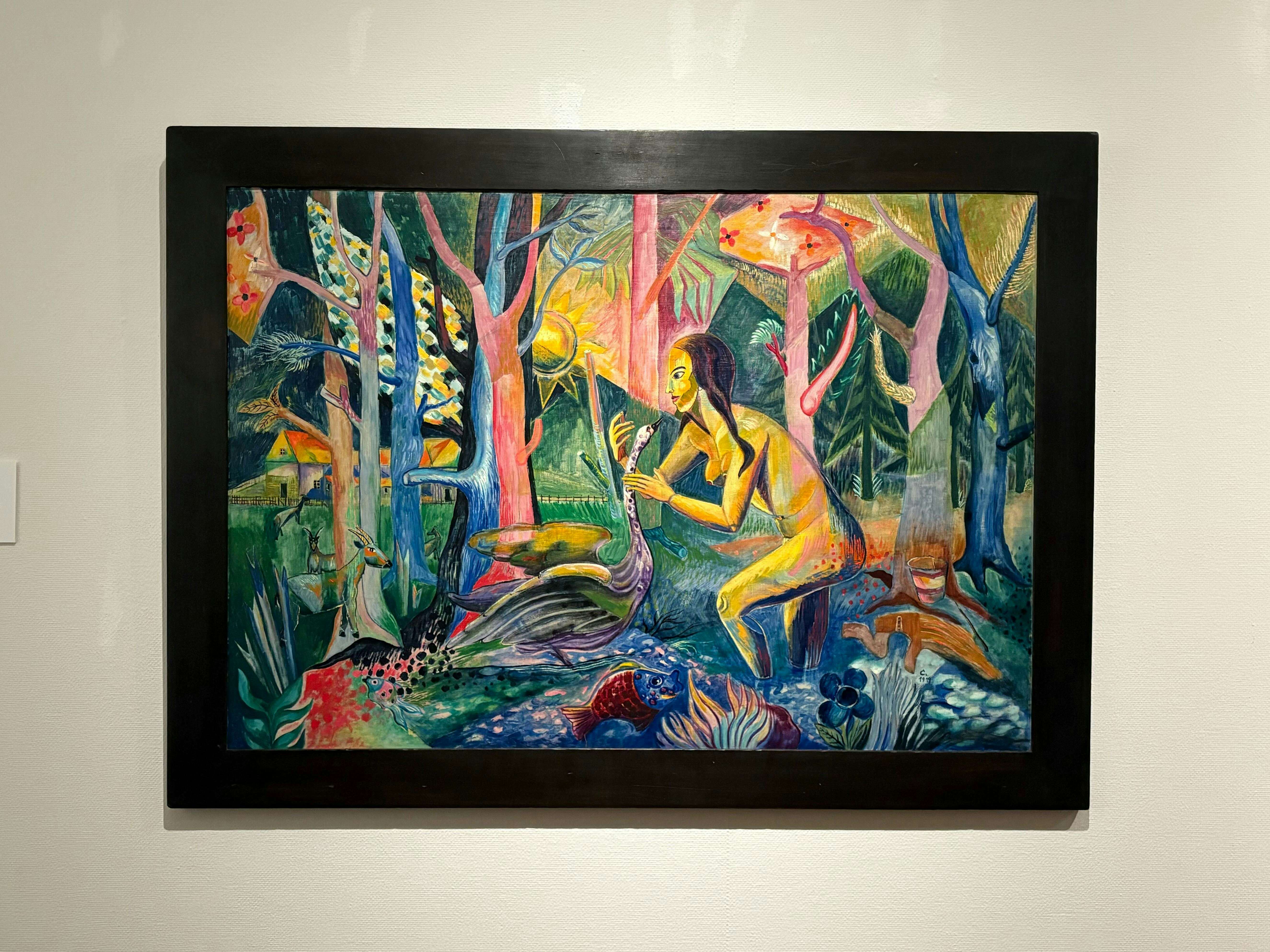 本物　油絵　オーストラリア人画家　ダイアナレイン 本物 油絵 オーストラリア人画家 ダイアナレイン 本物 油絵