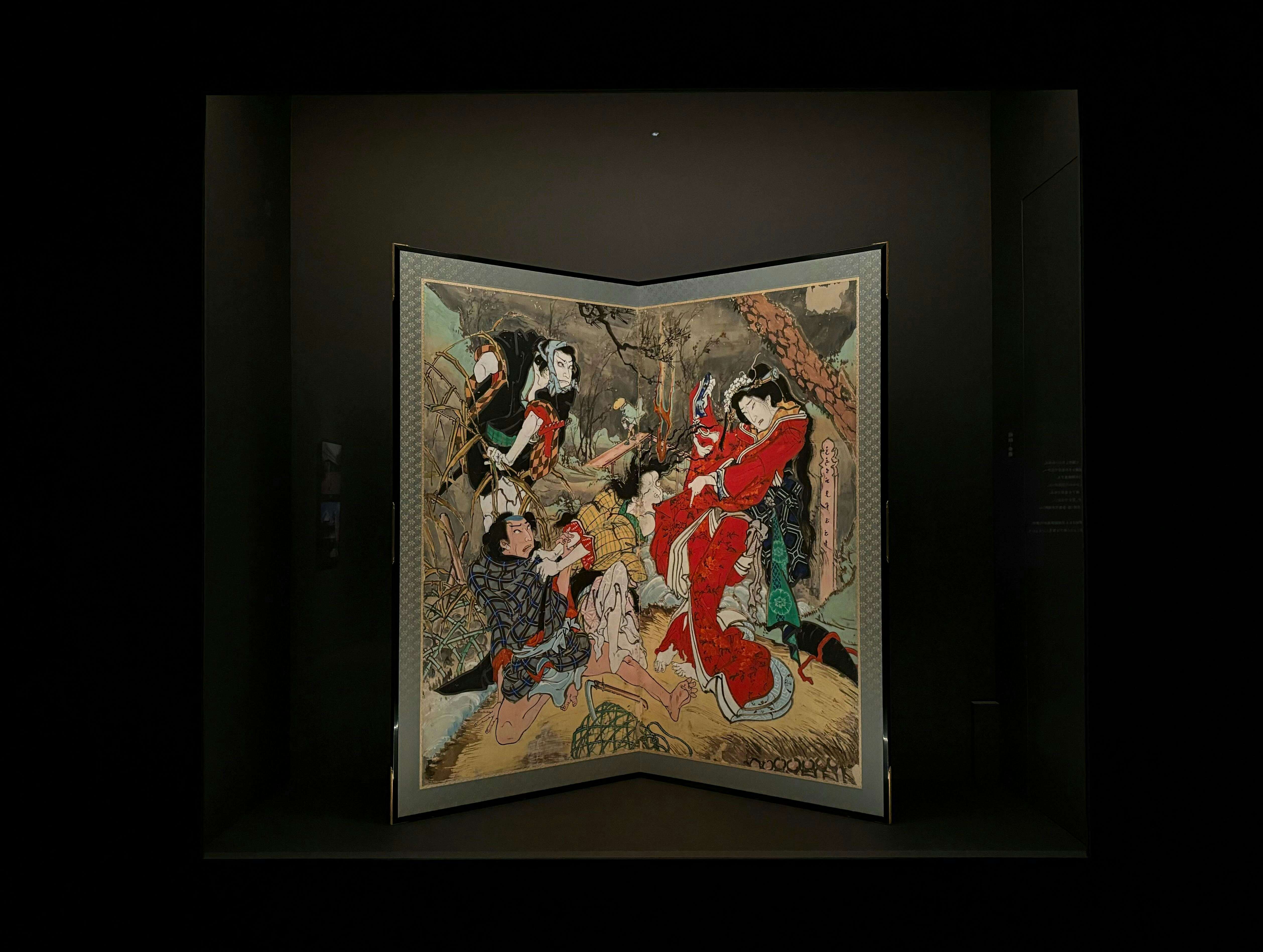 絵画 「家族」金 守益 幕末土佐の天才絵師 絵金 - Sfumart