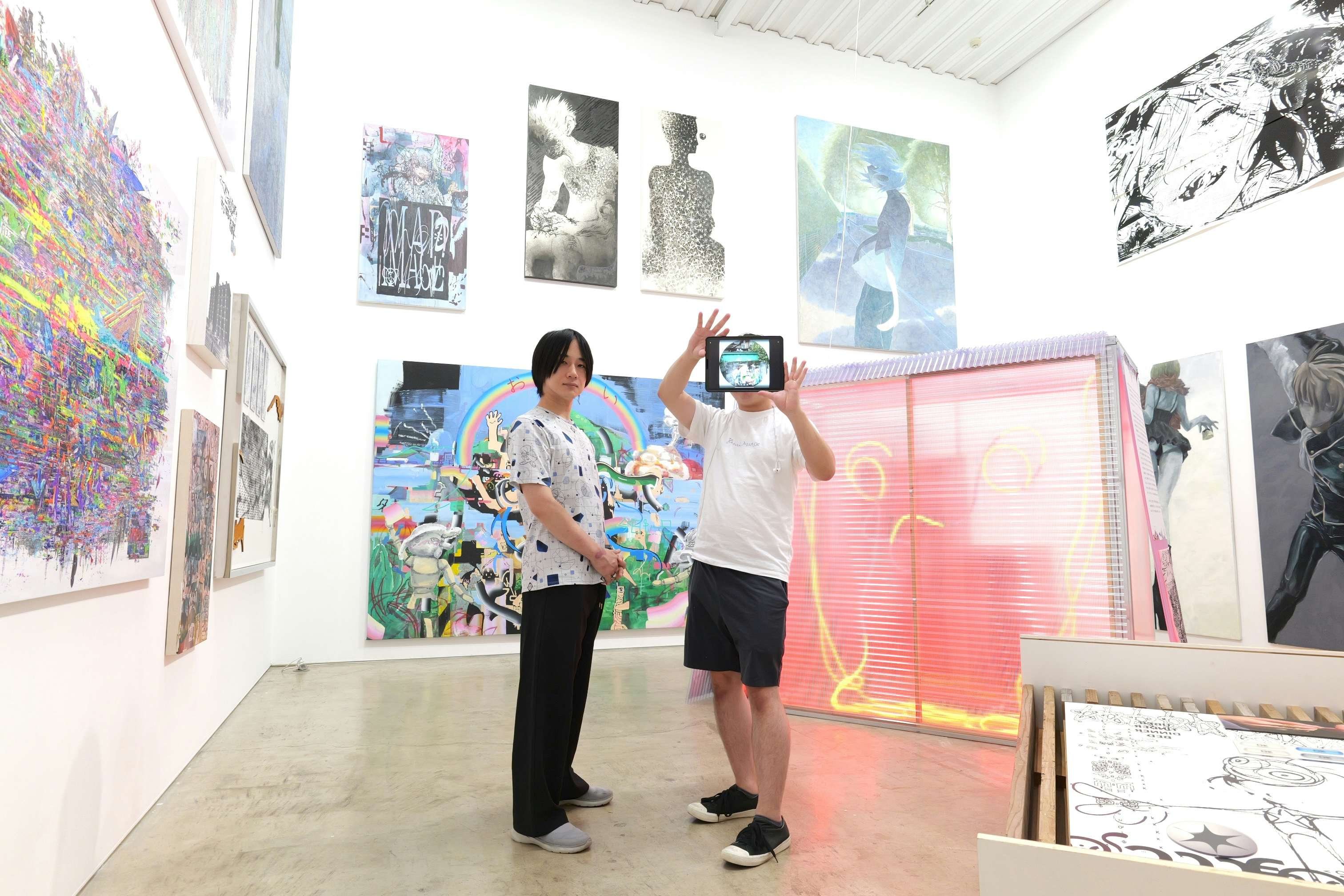 真作美品◆現代アート 藤川さき 水彩画5点 美術評論家 中野中 銀座ギャラリー暁 真作美品◇現代アート 藤川さき 水彩画5点 美術評論家 中野