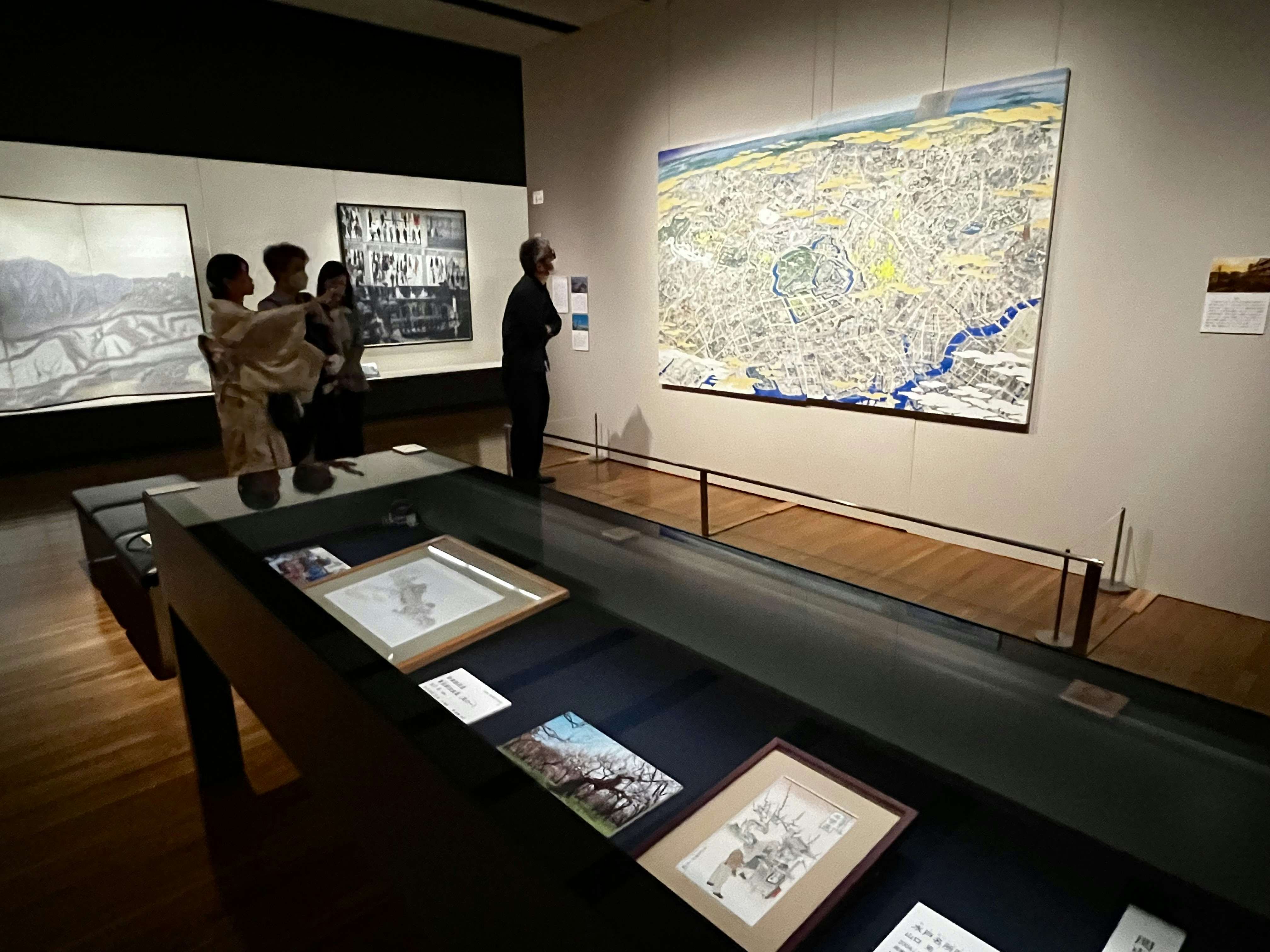 山口晃　ミニ屏風 縮小屏風〈厩圖〉山口晃京都便利堂オンラインショップ