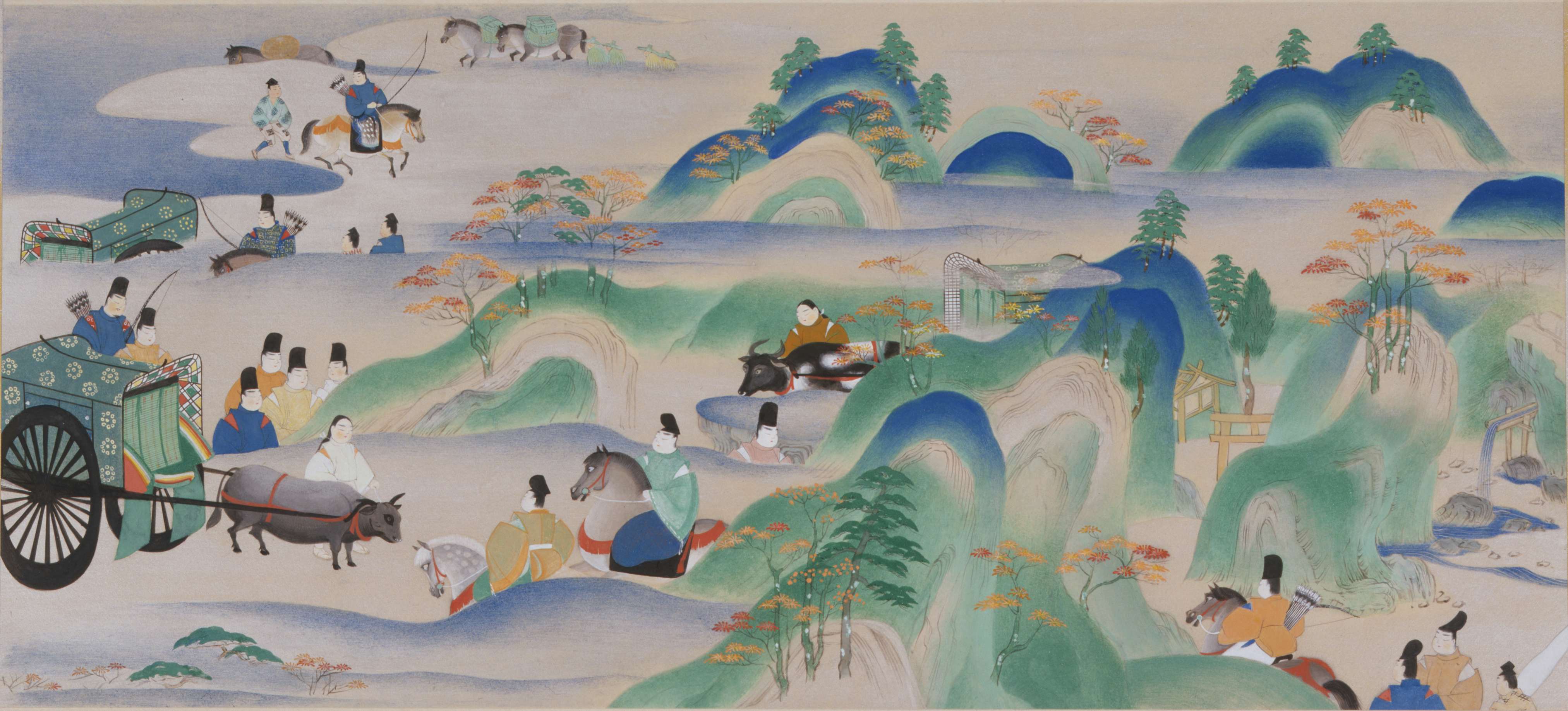 国宝「源氏物語絵巻」が10年ぶりに全点公開。徳川美術館開館90周年記念