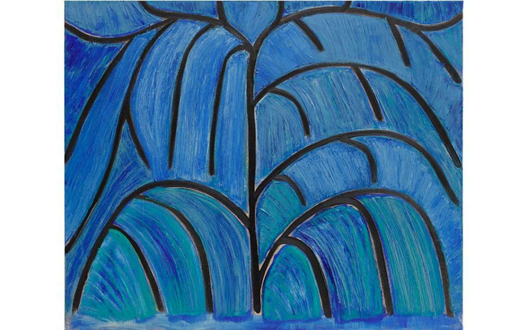 幾何学模様の樹木を描き続ける ベンジャミン バトラーに聞く 美術手帖