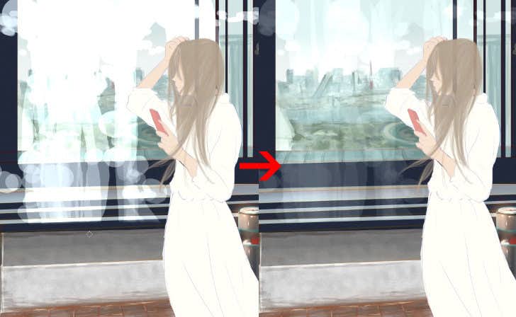 上田麗奈と藤ちょこ先生のデジタルペイント講座 背景編 画像ギャラリー 9 10 美術手帖 上田麗奈と藤ちょこ先生のデジタルペイント講座 背景編 画像ギャラリー 9 10 美術手帖