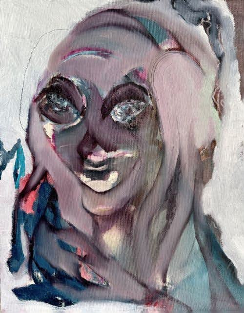 長亭GALLERYにて初個展が開催、松浦美桜香の作品がオンライン