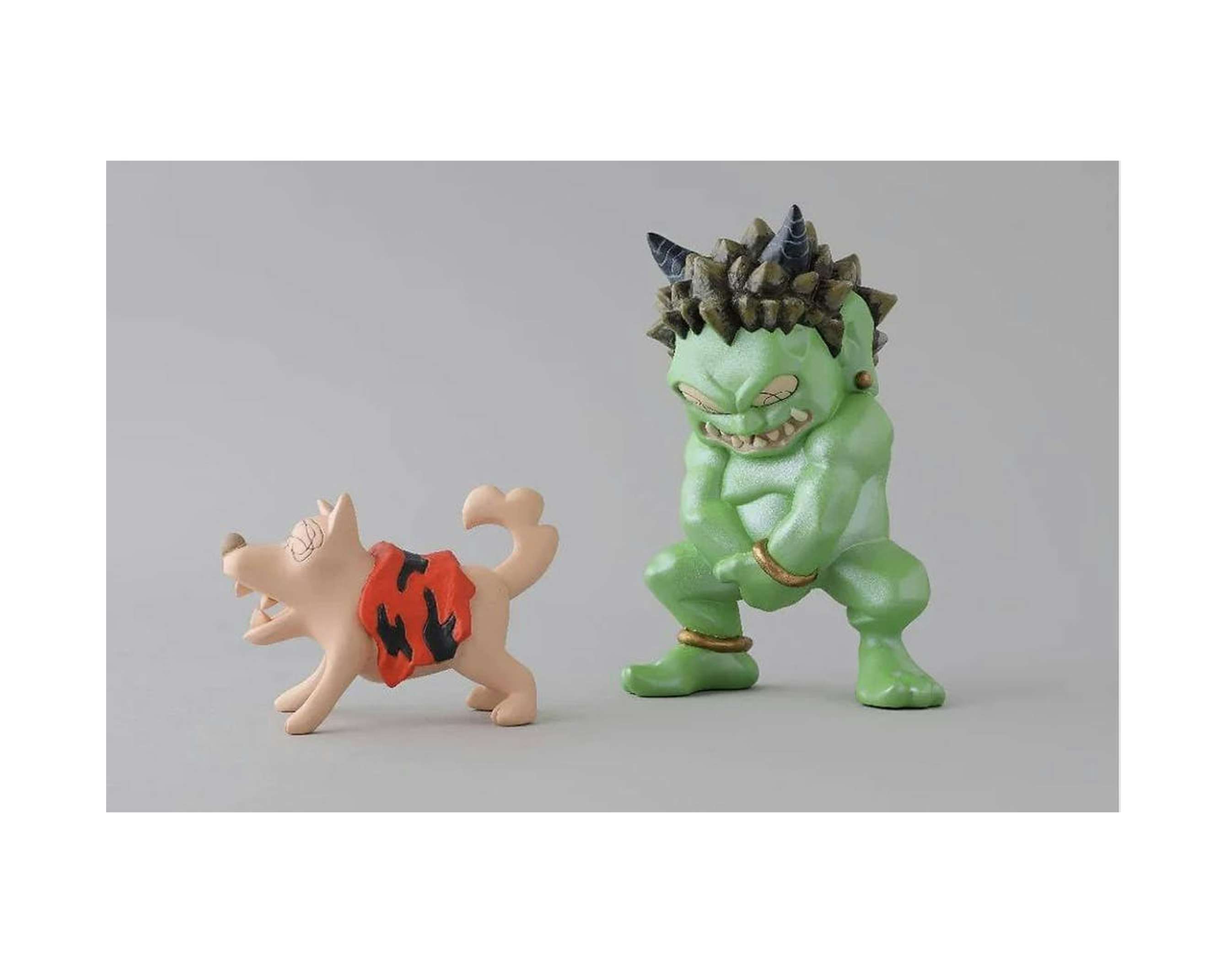 真作新品！人気作家 瀧下和之 イヌと蒼鬼 フィギュア 限定350体